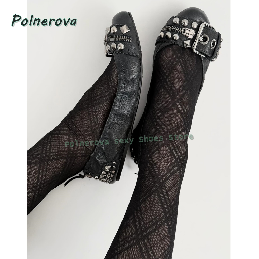 Rivet Belt Buckle Mary Jane Sh - Women'S Shoes recension och pris