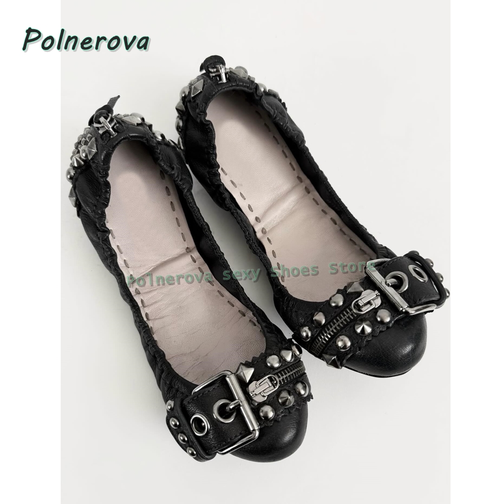 Rivet Belt Buckle Mary Jane Sh - Women'S Shoes recension och pris